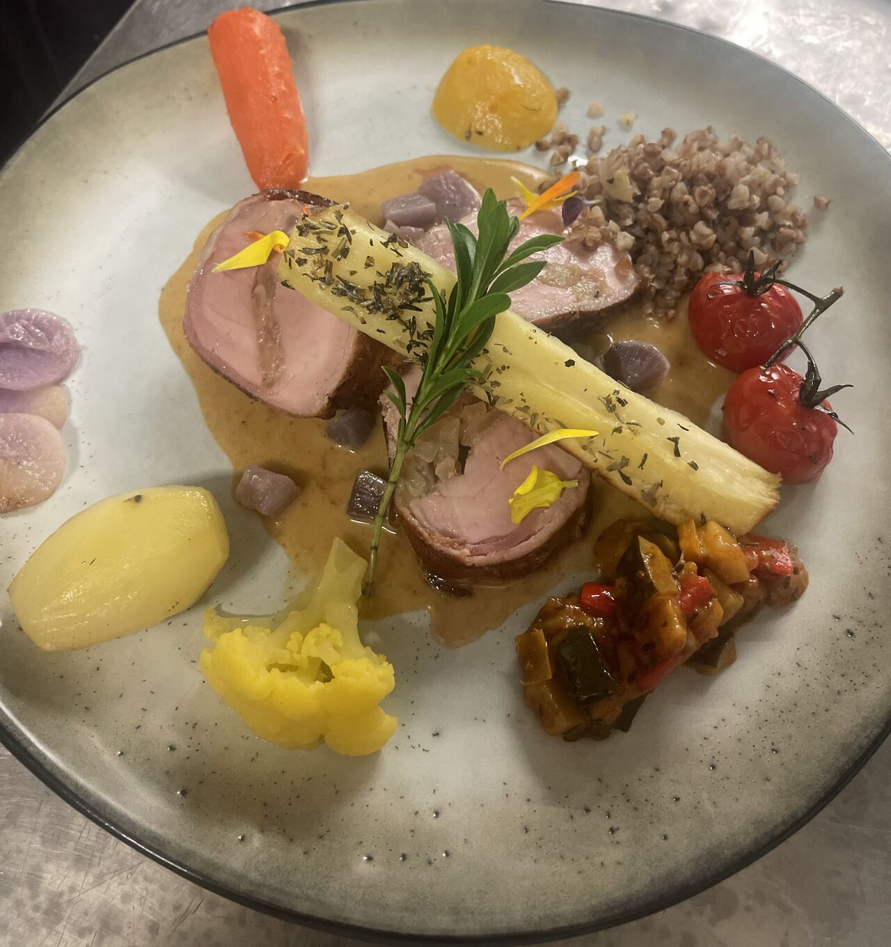 Filet mignon de porc à la Normande
