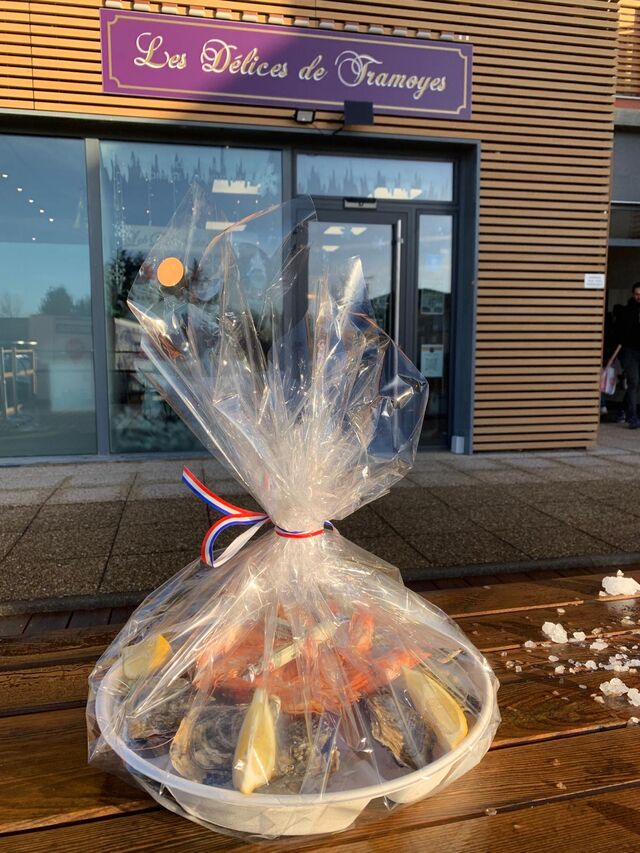 Plateau de fruits de mer à la demande 