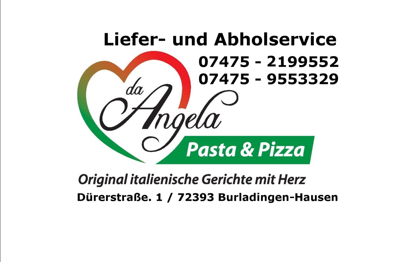 Benvenuti, "da Angela Pasta è Pizza" Liefer- und Abholservice