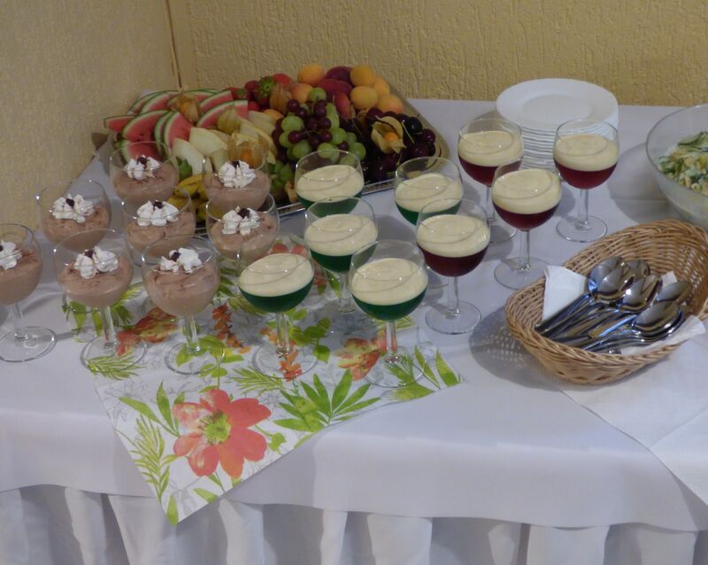 Desserts: Nur eine kleine Auswahl aus unserem reichhaltigen Angebot.