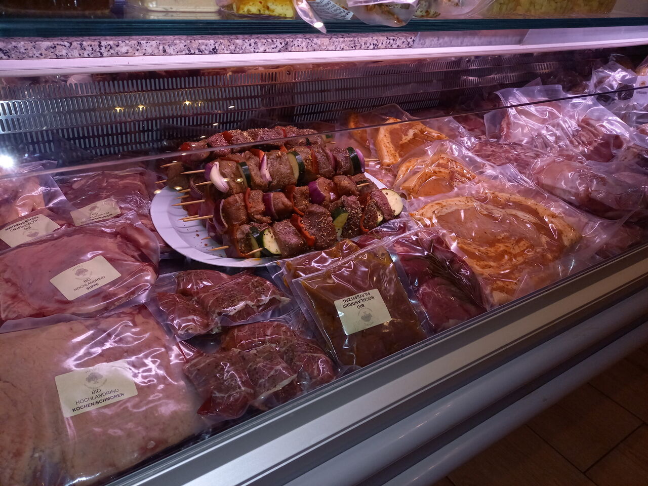 Unser Grillfleischsortiment