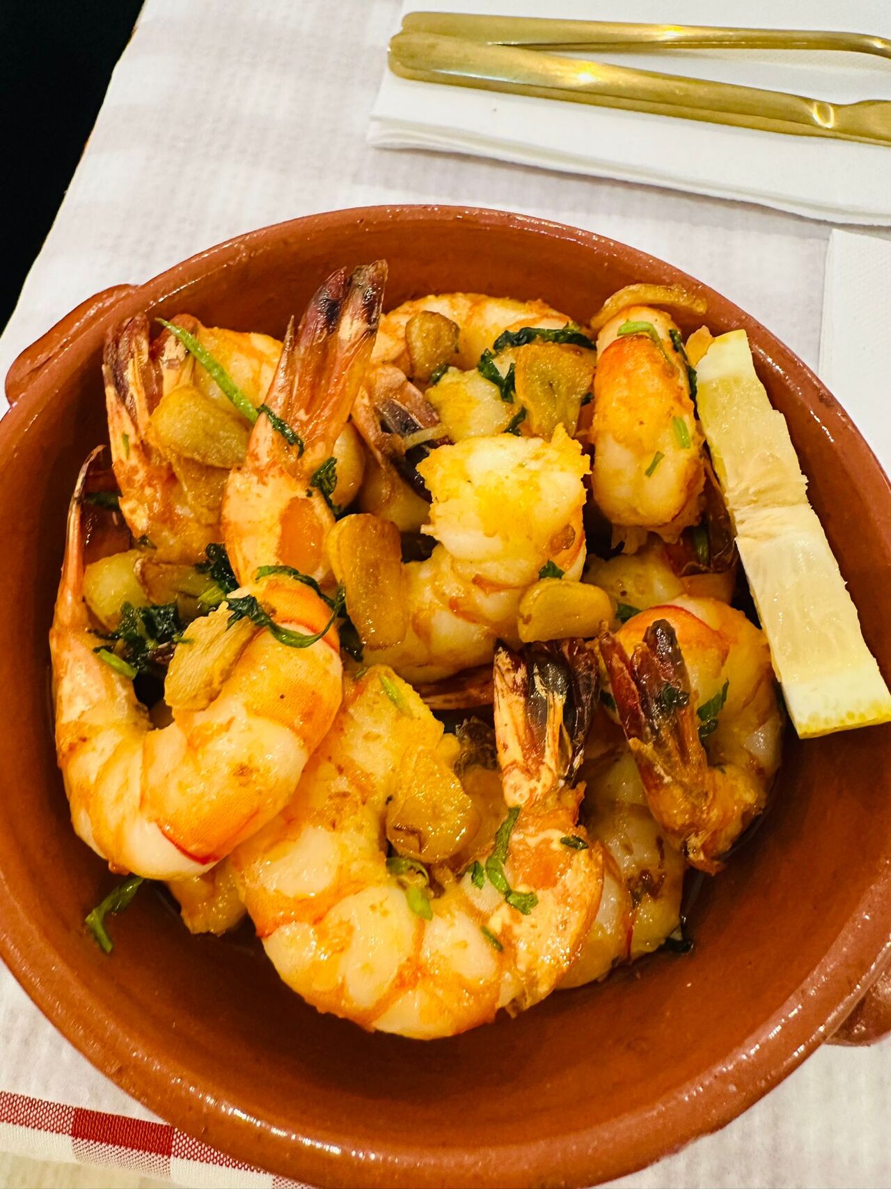 Gambas à Ajillo