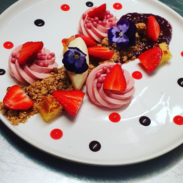 Tartelette au fraises revisitée 