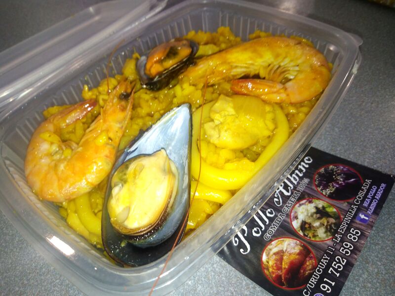 Ración de paella, los jueves y también reserva la tuya por anticipado el día que quieras