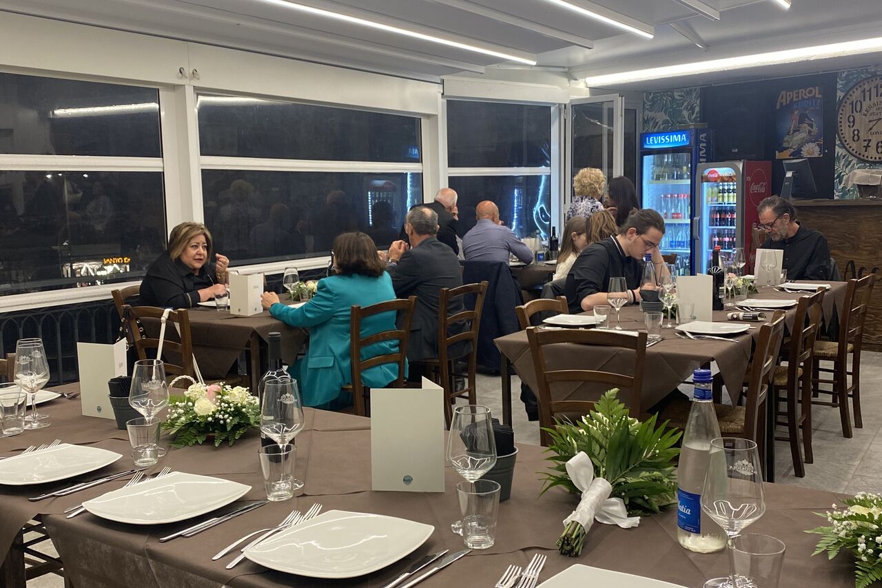 Sala Eventi in Terrazza Coperta