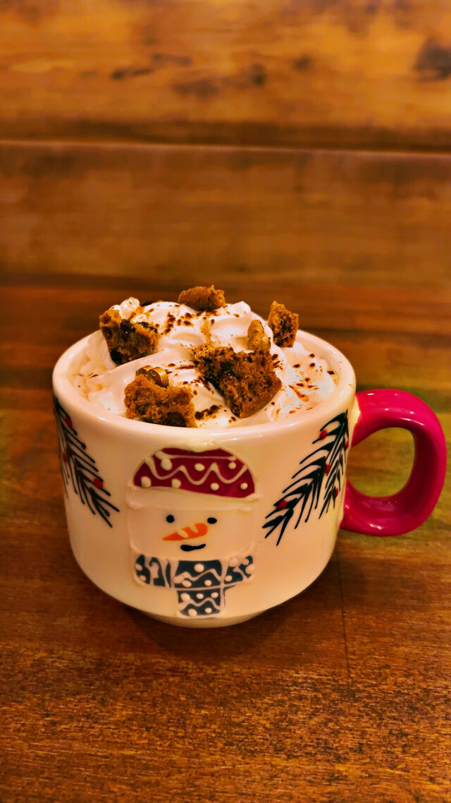 Chocolat chaud saveur cookies 