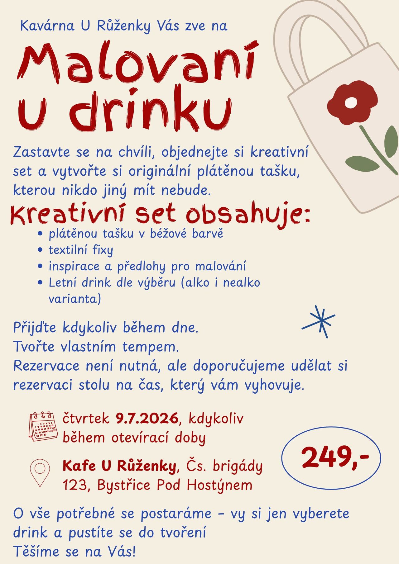 Malování u drinku