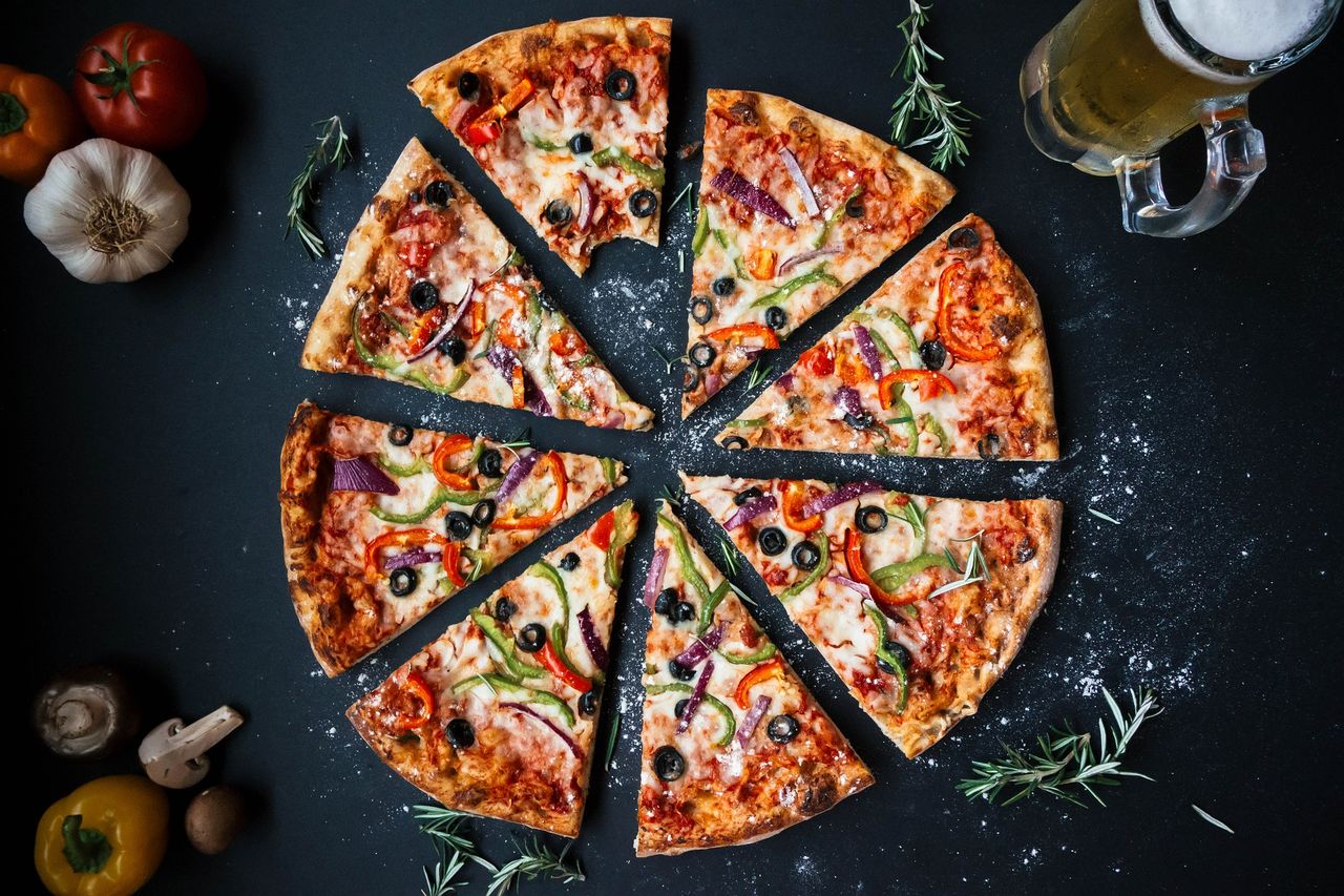 Nos pizzas