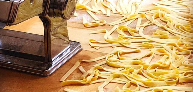 Tagliatelle fatte in casa