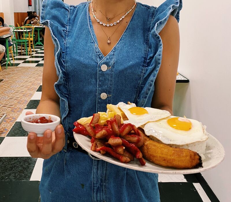 Arroz a la cubana ???
¡Para chuparse los dedos!
