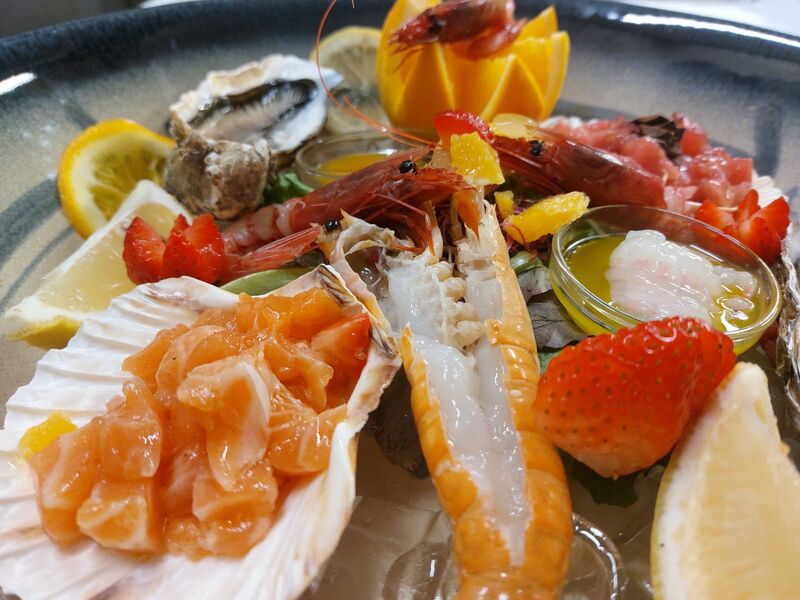 Dettaglio di crudité