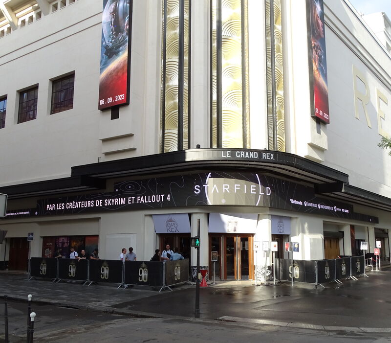 Invitation au Grand Rex pour le Starfield Festival du 2 septembre 2023