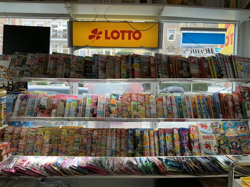 Zeitschriften und Presse Angebot.