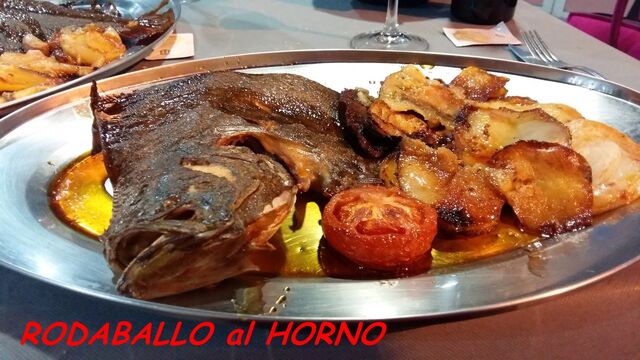 RODABALLO AL HORNO