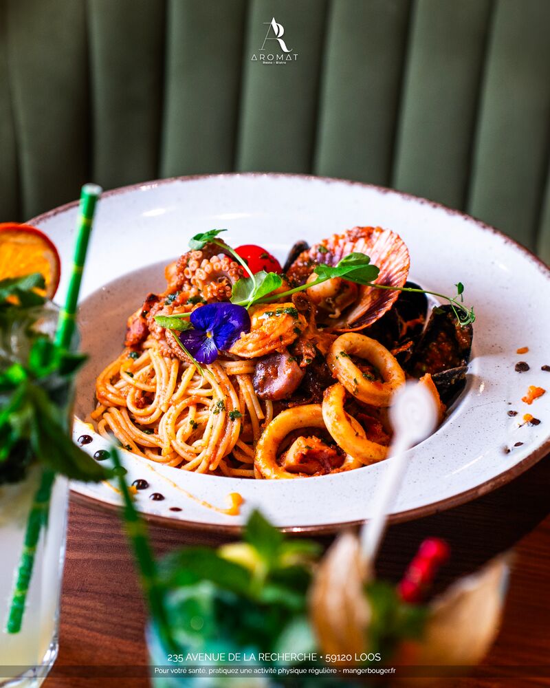 Spaghetti aux Fruits de Mer