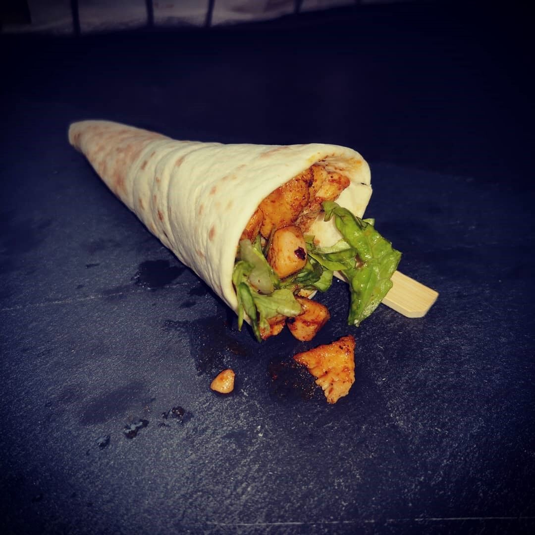 mini tortilla de poulet