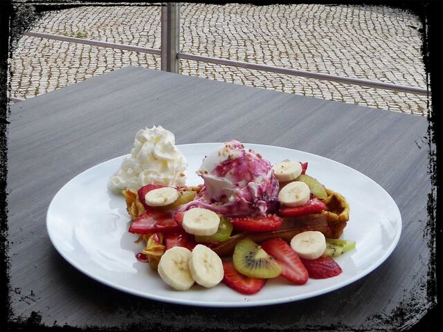 Waffle Fruta