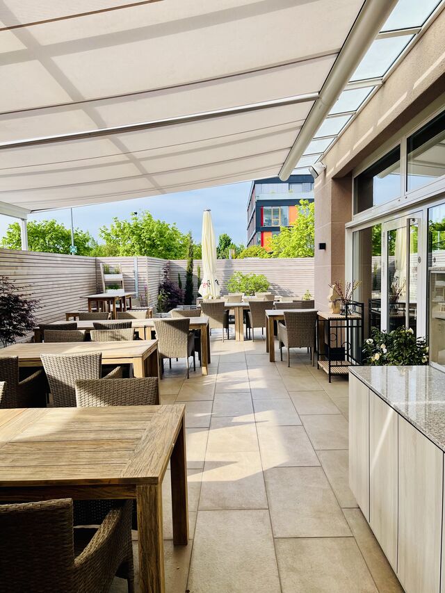 Die neue Außenterrasse des Johann‘s