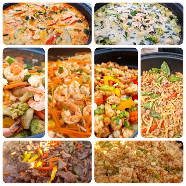 melange de nos plats