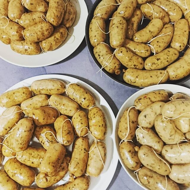 boudin blanc a la morue 