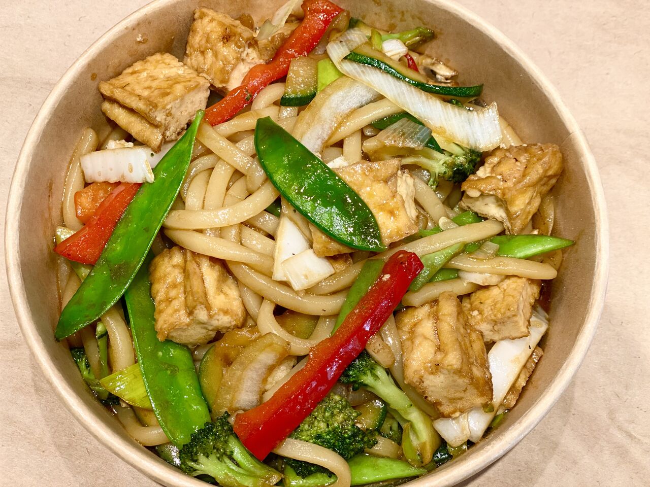 Nr.22 Udon Noodle mit Tofu