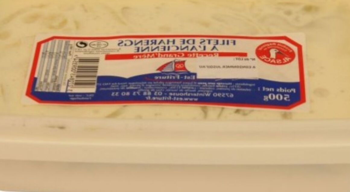 Barquette harengs à l'ancienne - 10,45€