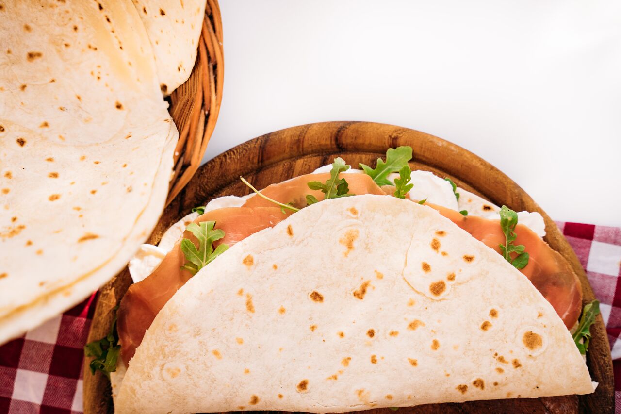Piadina alla romagnola