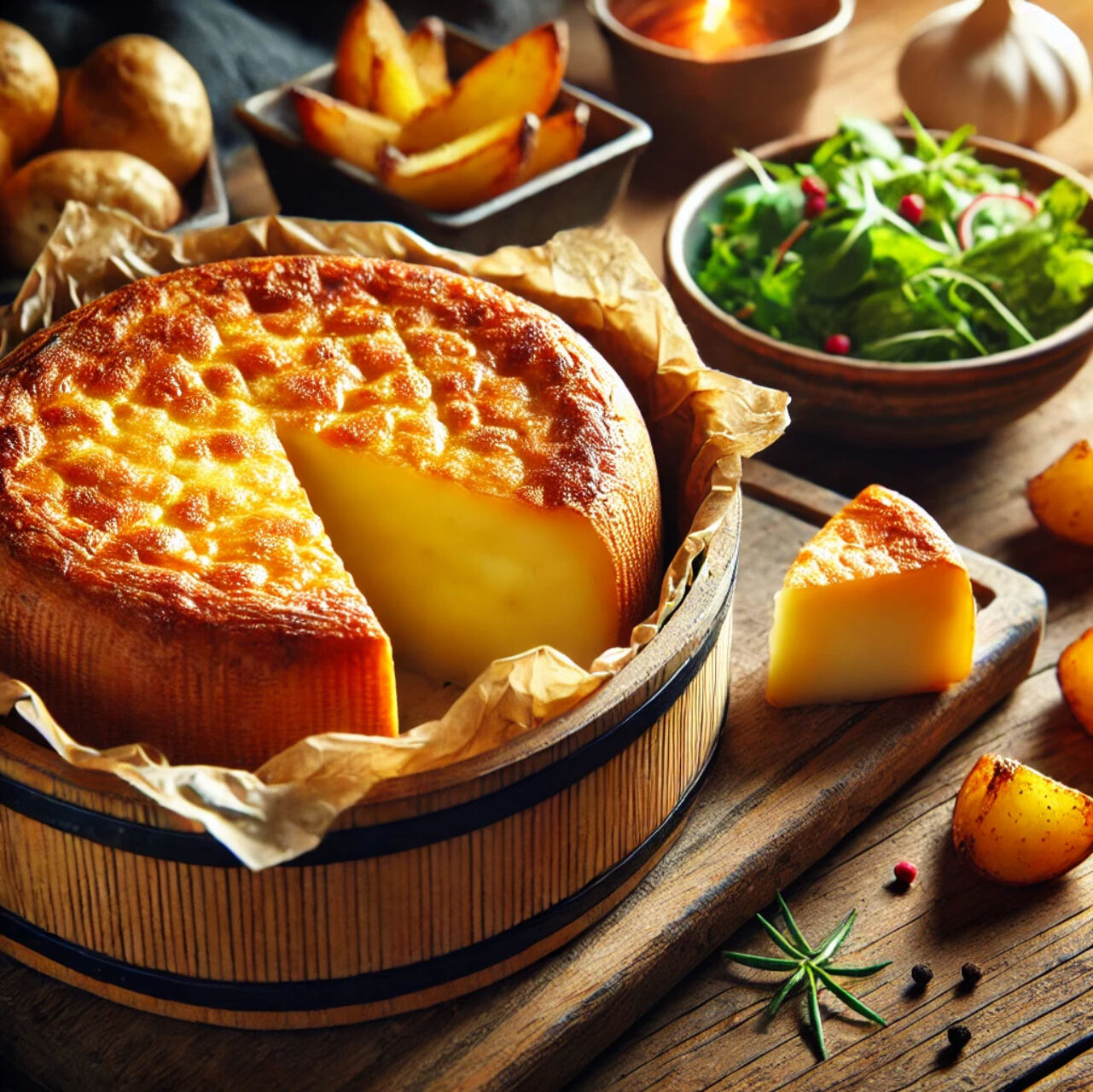 🧀🔥 Tous les vendedis, fondez de plaisir avec notre Mont d'or au four !