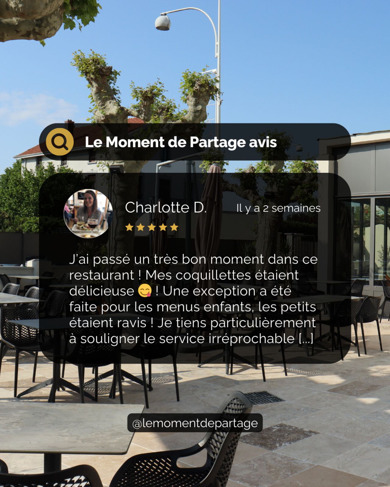 Votre avis compte pour nous !