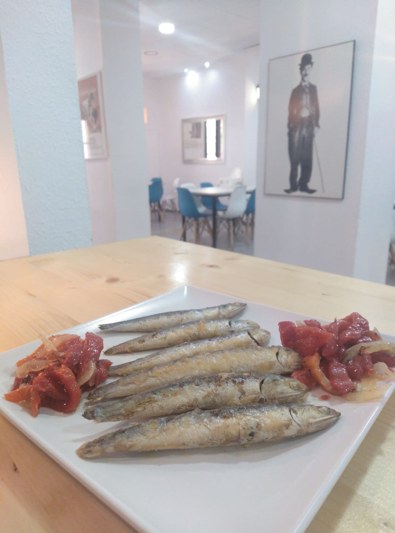 Media de Boquerones Fritos