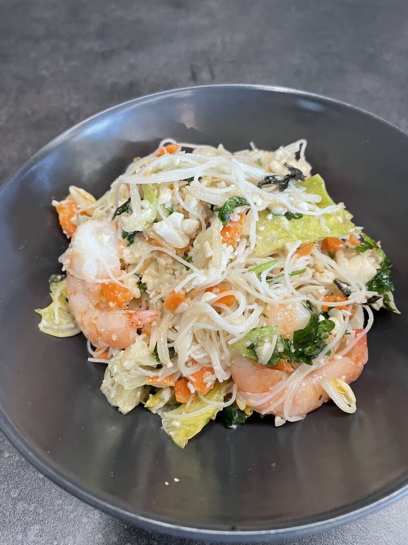 Salade Thaïe aux crevettes 