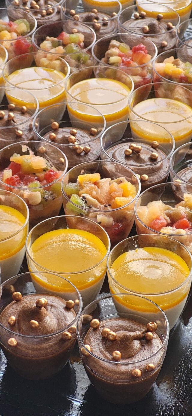 Plateau Verrines sucrée