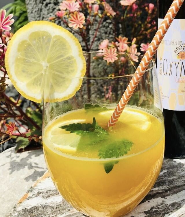 Oxymel Zitrone-Ingwer 