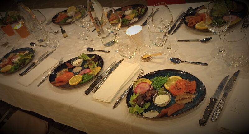 Gravlax de Truite saumonée en traiteur