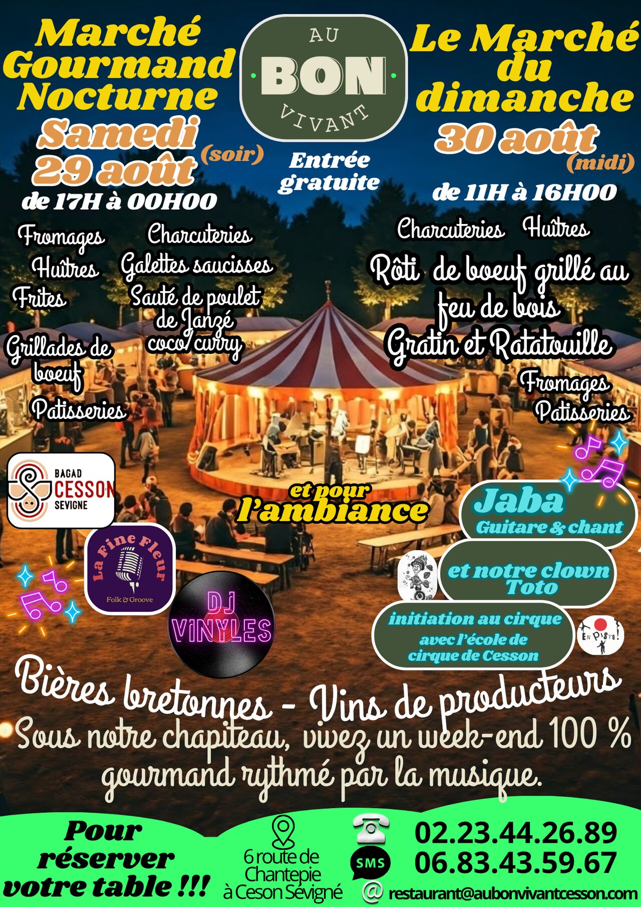 Marché gourmand