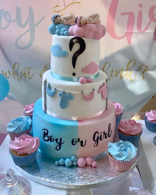 GENDER REVEAL, BABY SHOWER