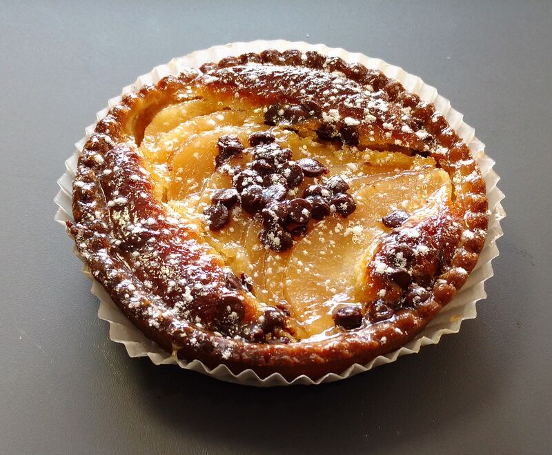 La tartelette poires - chocolat