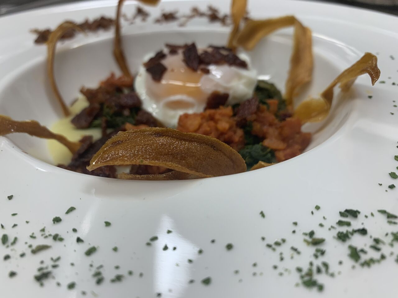 Uno de los platos más solicitados este febrero, los respigos, plato típico de nuestra villa pero con nuestro toque especial.