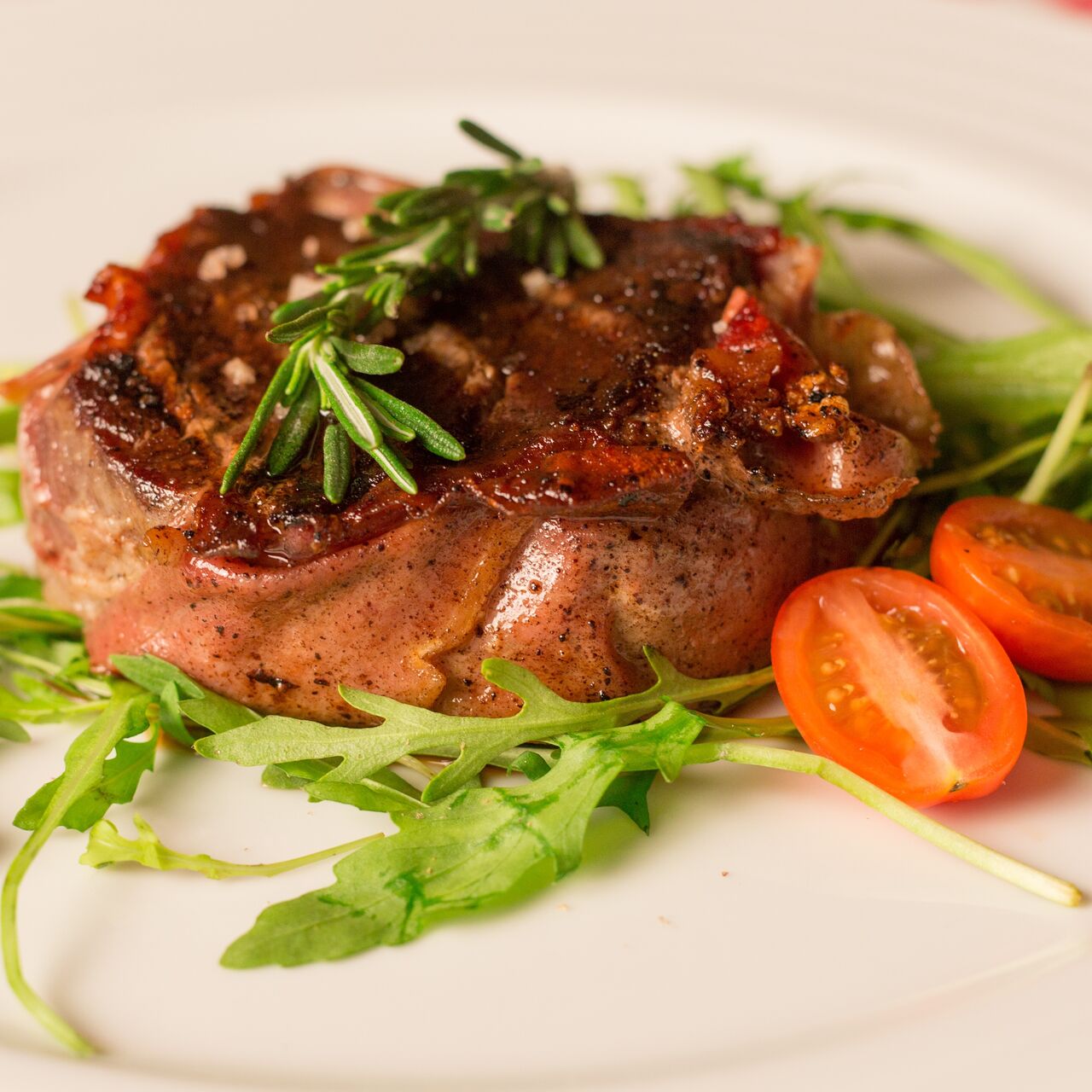 Steak z vepřové krkovice 