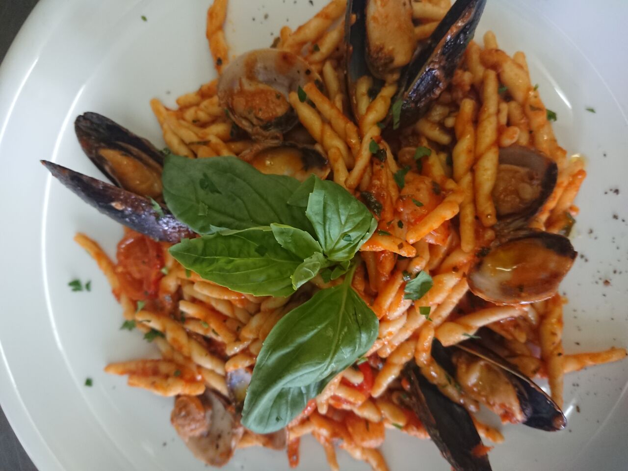 Trofie frutti di mare
