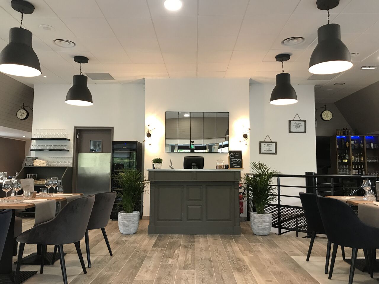 L'accueil du restaurant
