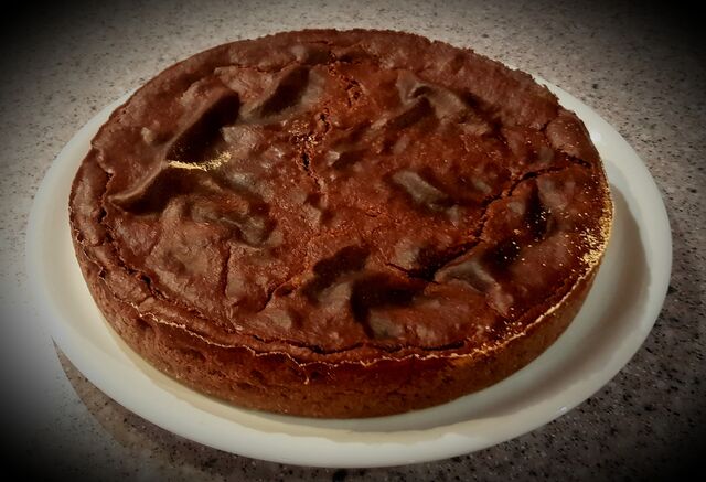 Flan maison au chocolat