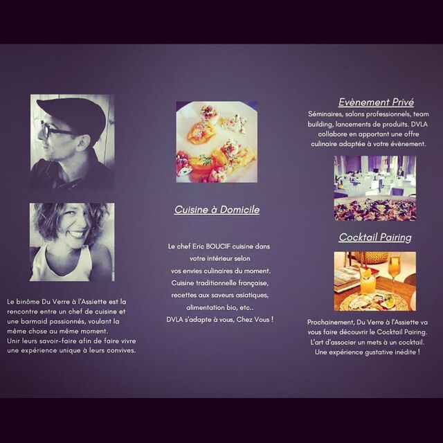 Le duo Du Verre à l'Assiette // DVLA // PUB