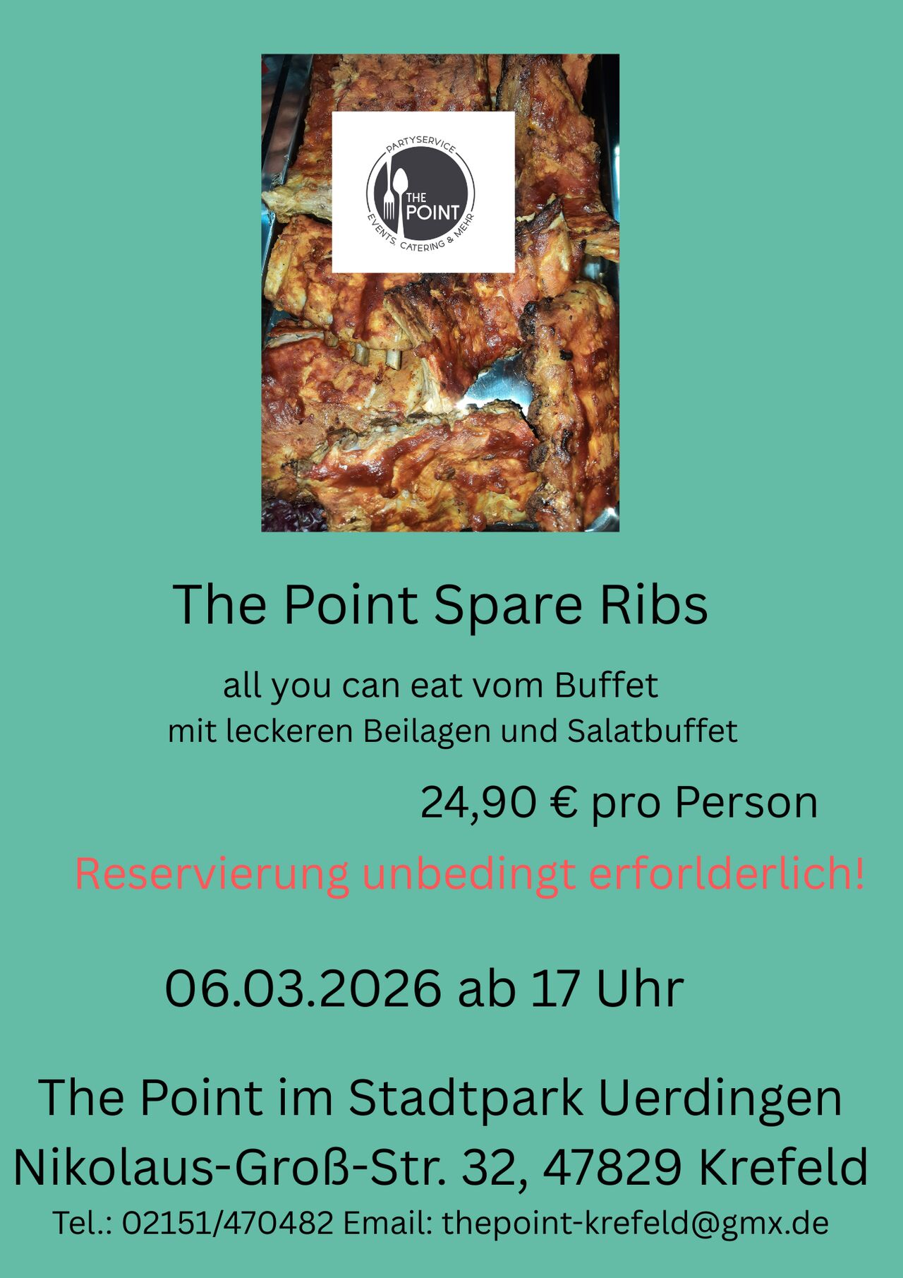 Spare Ribs Buffet