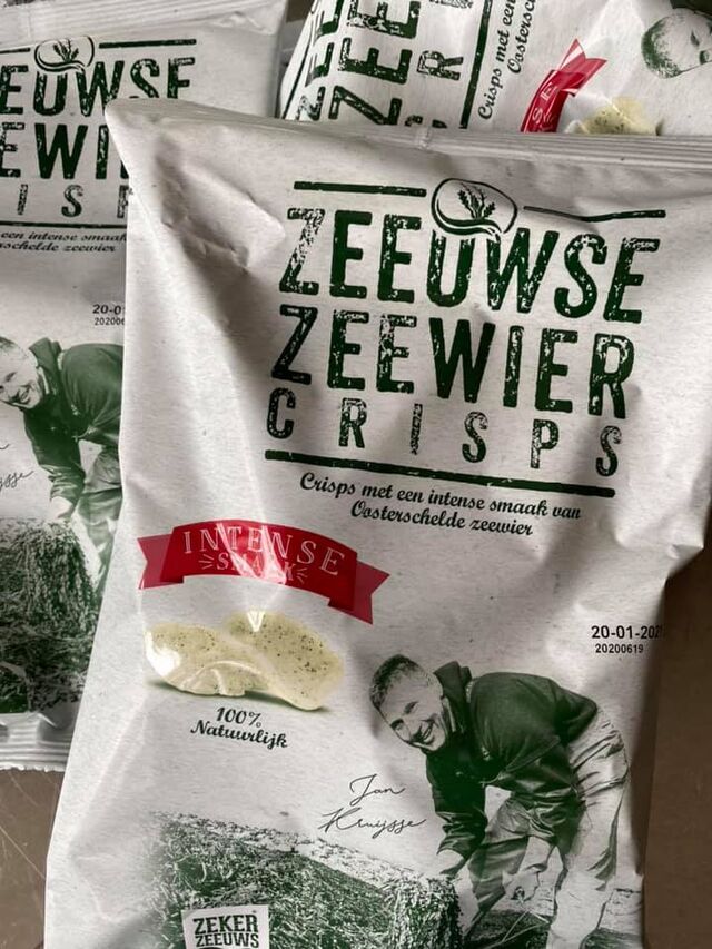 Zeeuwse zeewier crisps
