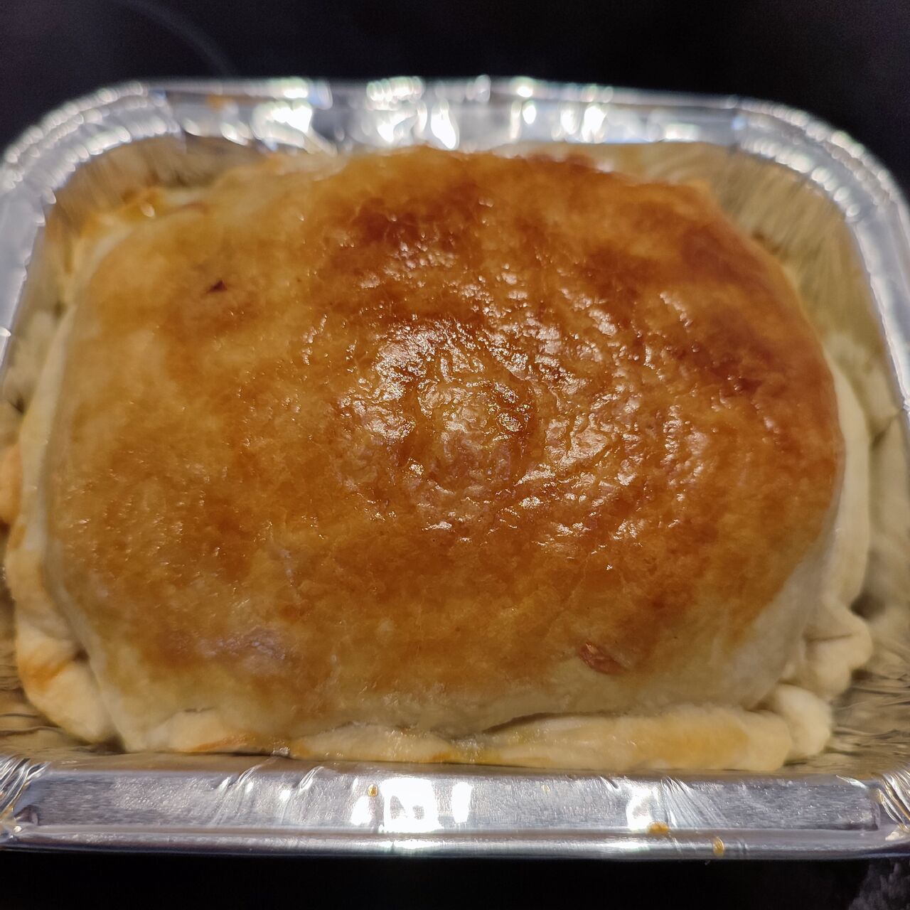 Croustade de poireaux, pomme de terre, hareng fumé