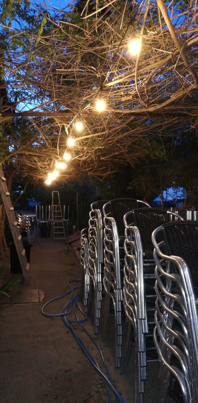 Aquesta setmana hem posat la terrassa a punt