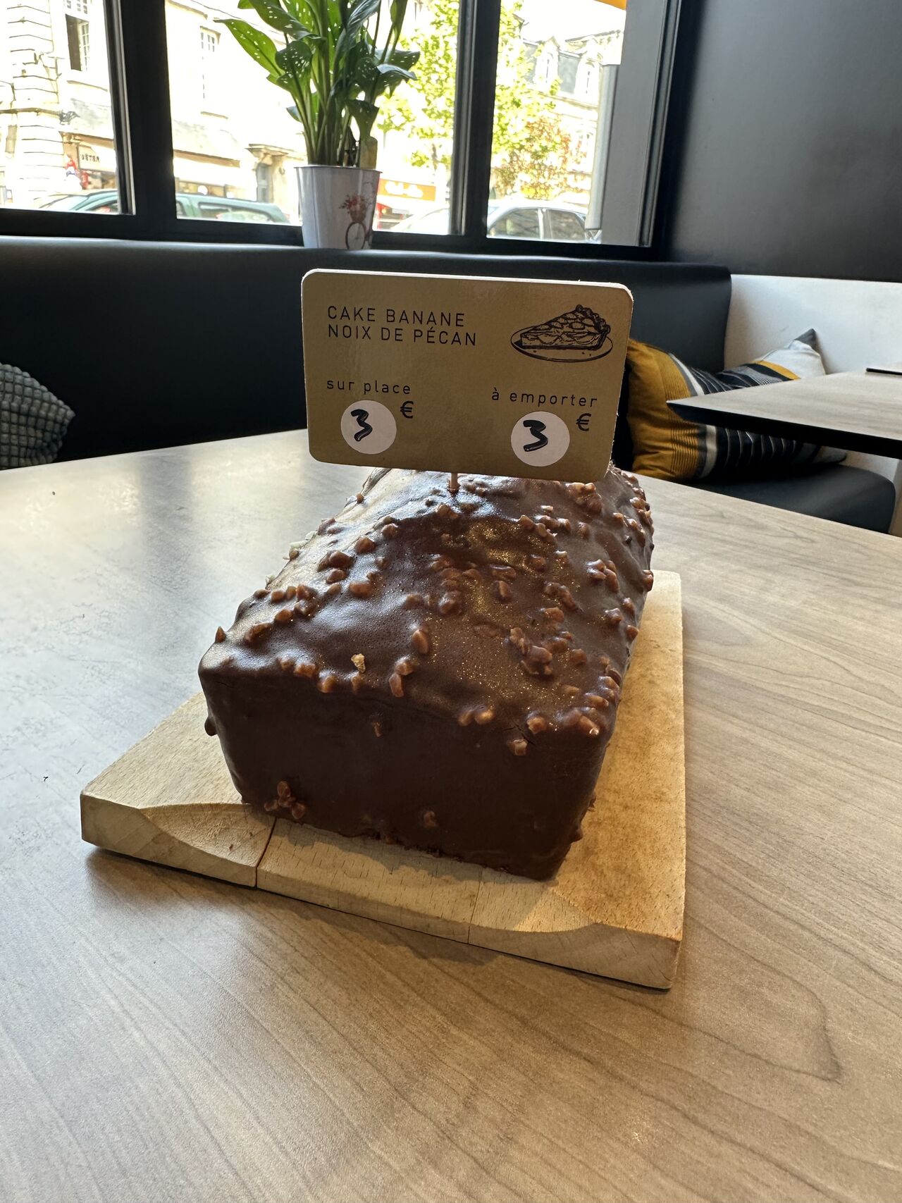 Banane , noix de pécan