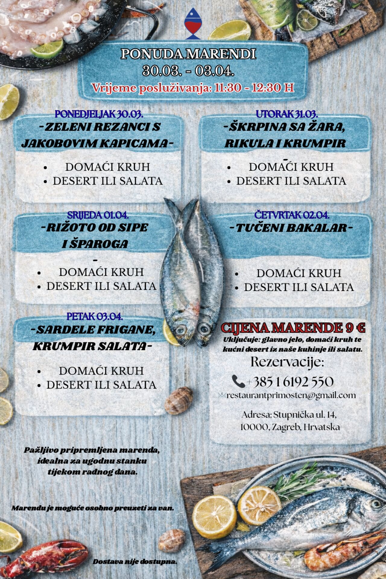 Ponuda marendi 30.03. - 03.04.