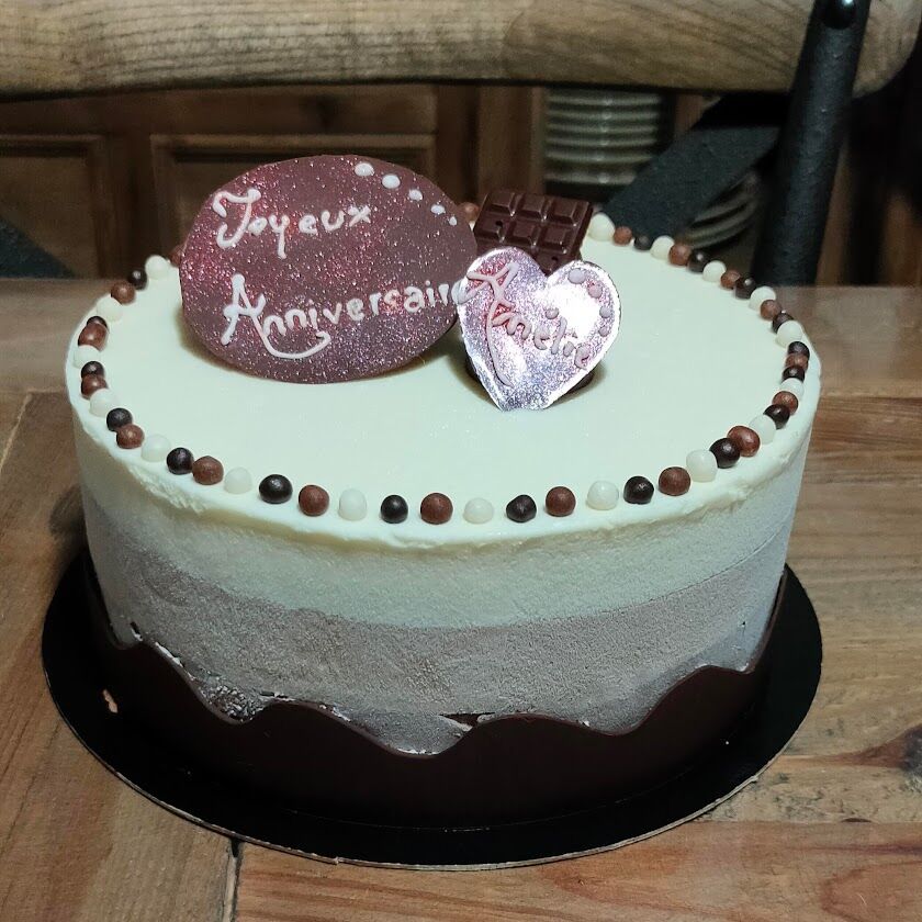 Entremets 3 chocolats